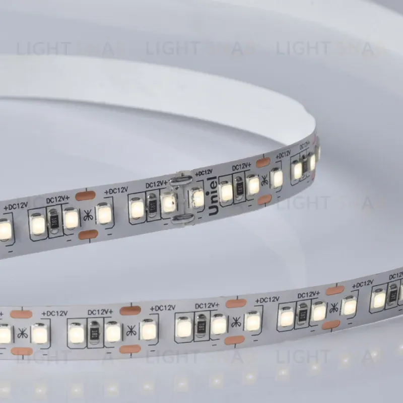 Светодиодная лента Uniel ULS-M14-2835-168LED/m-10mm-IP20-DC12V-14W/m-5M-4000K PROFI катушка в герметичной упаковке ULS-M14-2835-168LED/m-10mm-IP20-DC12V-14W/m-5M-4000K PROFI катушка в герметичной упаковке