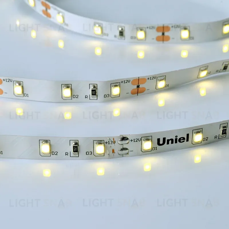 Светодиодная лента Uniel ULS-M11-2835-60LED/m-8mm-IP20-DC12V-4,8W/m-5M-4000K PROFI катушка в герметичной упаковке ULS-M11-2835-60LED/m-8mm-IP20-DC12V-4,8W/m-5M-4000K PROFI катушка в герметичной упаковке