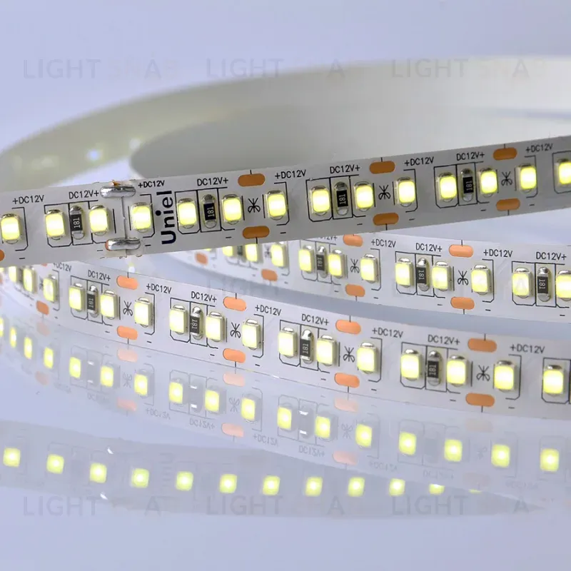 Светодиодная лента Uniel ULS-M14-2835-168LED/m-10mm-IP20-DC12V-14W/m-5M-6500K PROFI катушка в герметичной упаковке ULS-M14-2835-168LED/m-10mm-IP20-DC12V-14W/m-5M-6500K PROFI катушка в герметичной упаковке