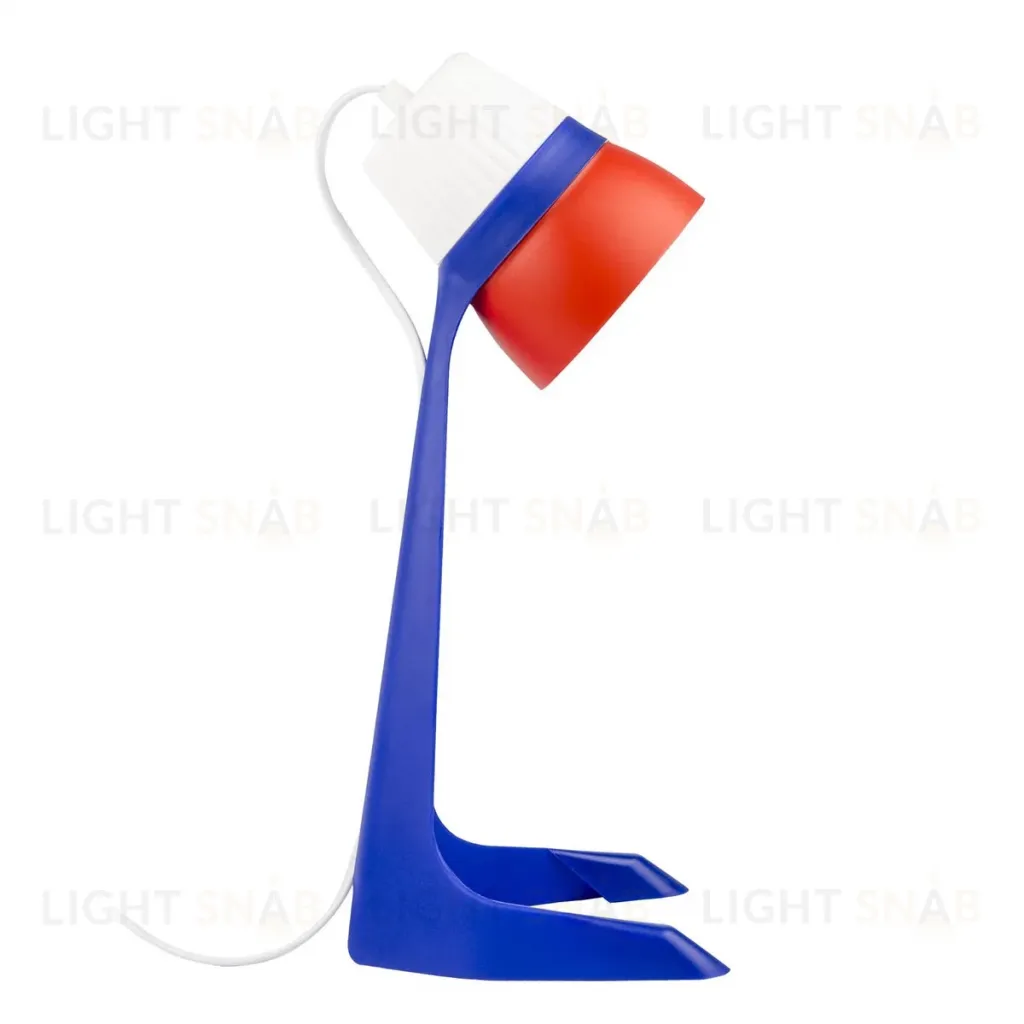 Настольная лампа Uniel ULO-K22 D/E14/A WHITE/BLUE/RED ULO-K22 D/E14/A WHITE/BLUE/RED