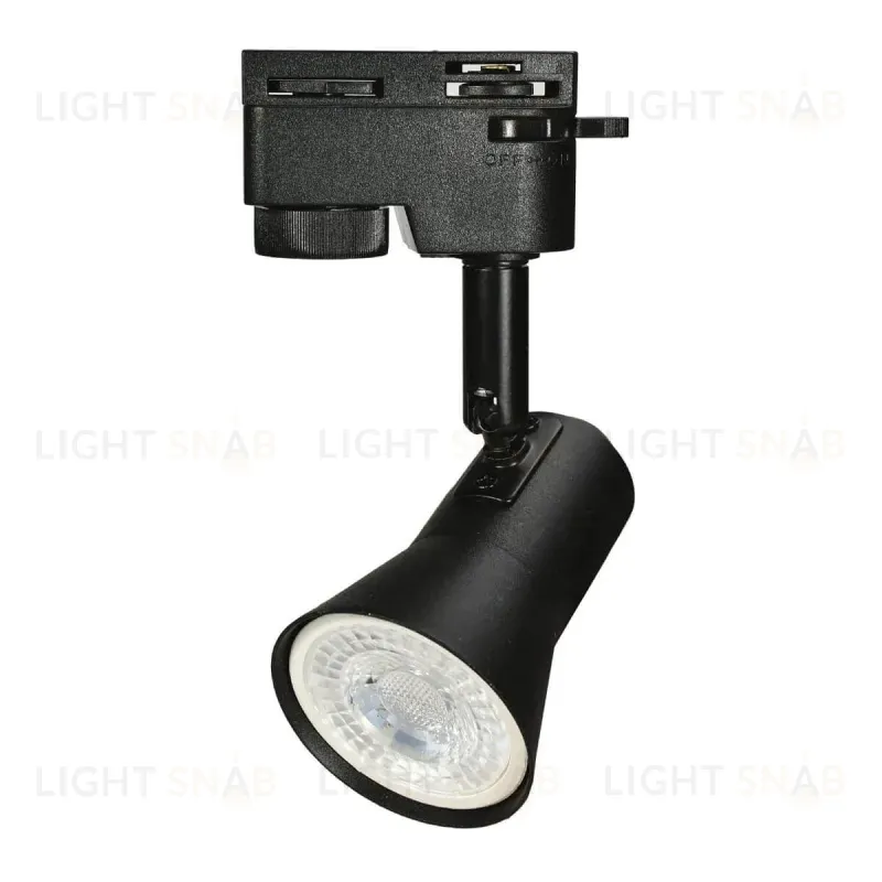 Трековый светильник Volpe UBL-Q323 GU10 BLACK UL-00009603 UBL-Q323 GU10 BLACK