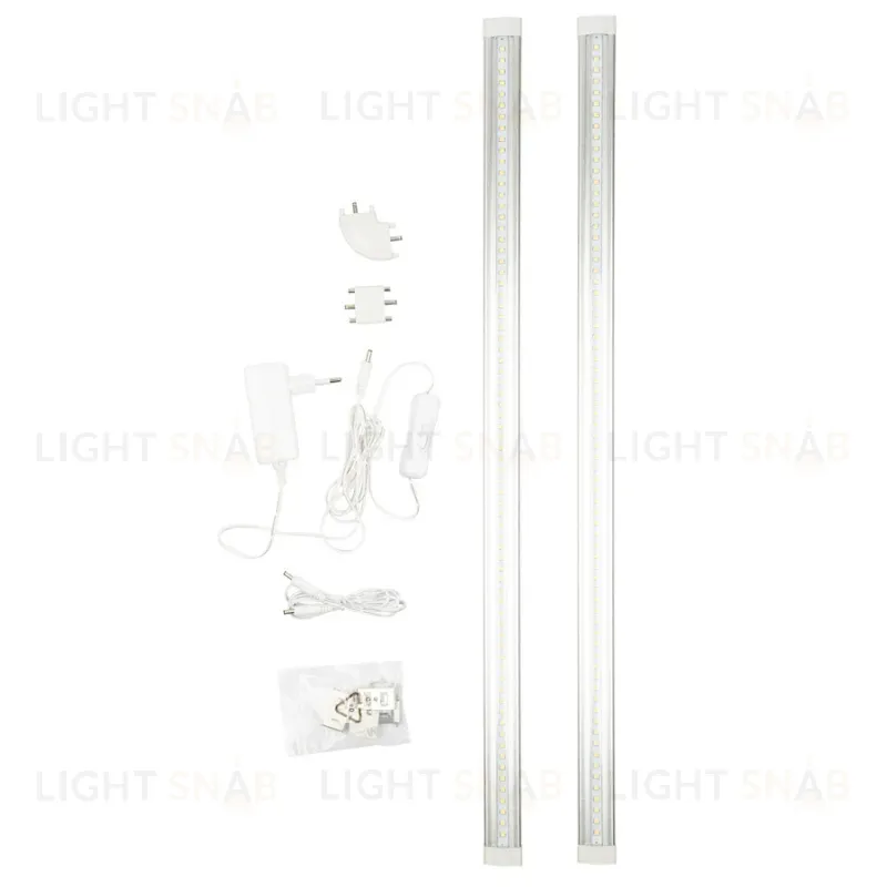 Мебельный светильник Uniel ULM-F45-2x6W/4500K IP20 SILVER ULM-F45-2x6W/4500K IP20 SILVER