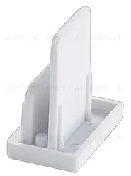 Заглушка Volpe UFB-Q121 C21 WHITE 1 POLYBAG Заглушка торцевая UFB-Q121 C21 WHITE 1 POLYBAG