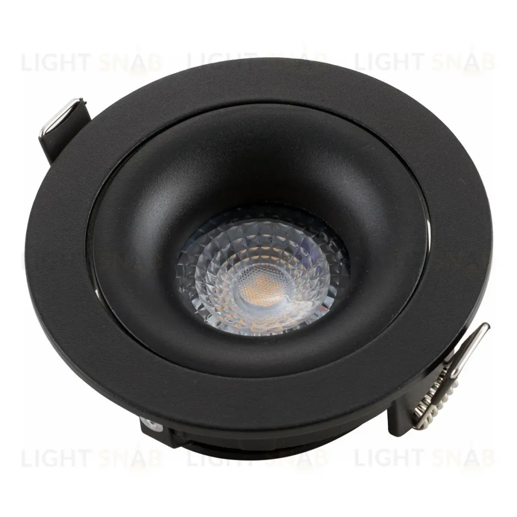 Встраиваемый светильник Denkirs Roto DK2120-BK DK2120-BK