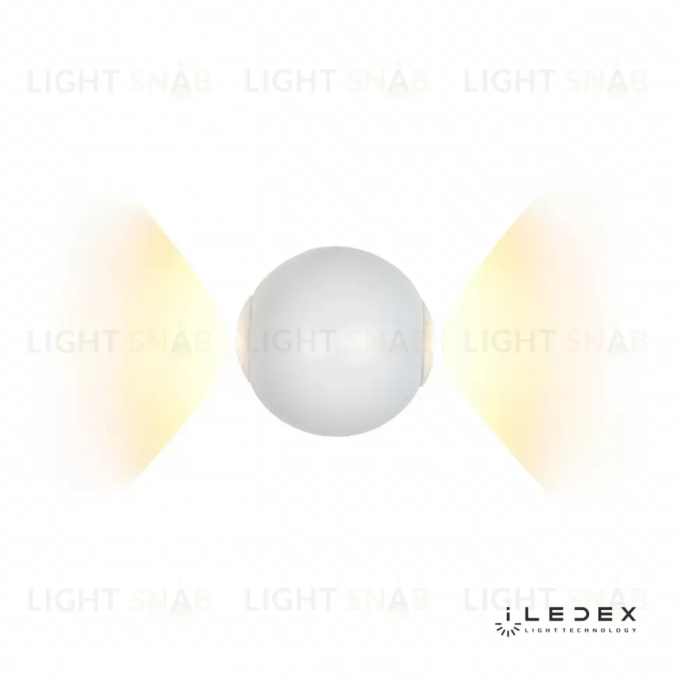 Настенный светильник iLedex Rainbow ZD8168-6W RGB WH ZD8168-6W RGB WH