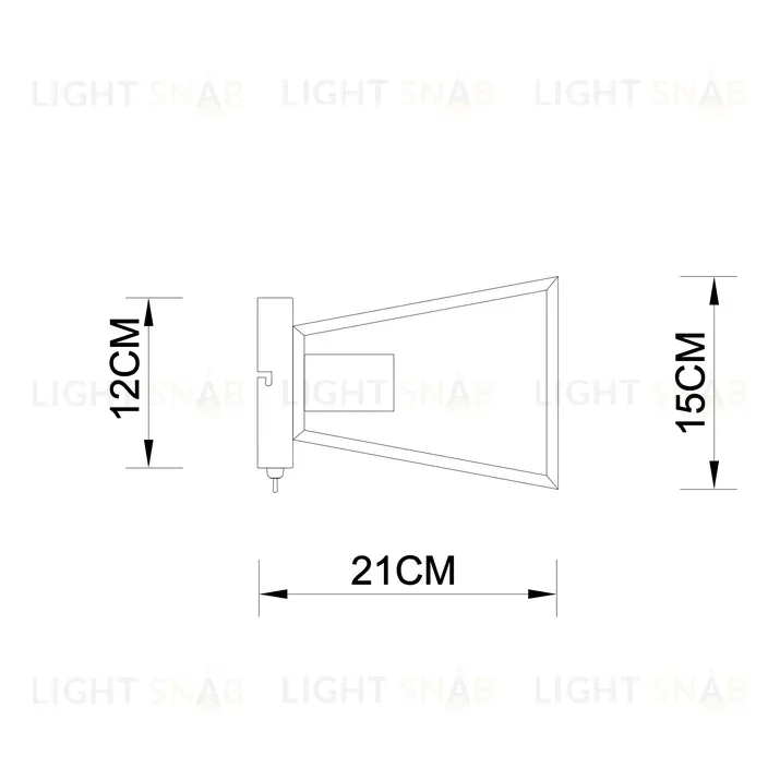 Бра Arte Lamp Brussels A8030AP-1WH A8030AP-1WH