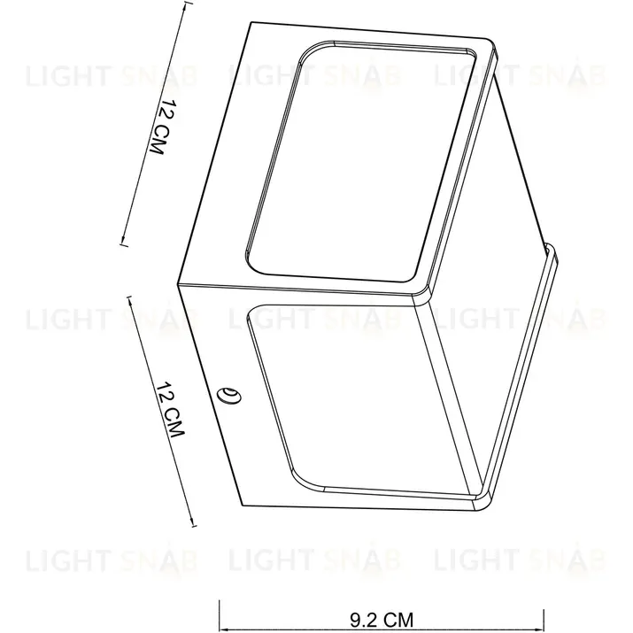 Уличный настенный светильник Arte Lamp Lancia A6418AL-1BK A6418AL-1BK