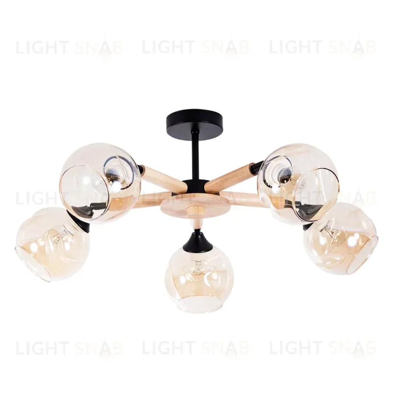 Люстра на штанге Arte Lamp Branson A4370PL-5BR A4370PL-5BR