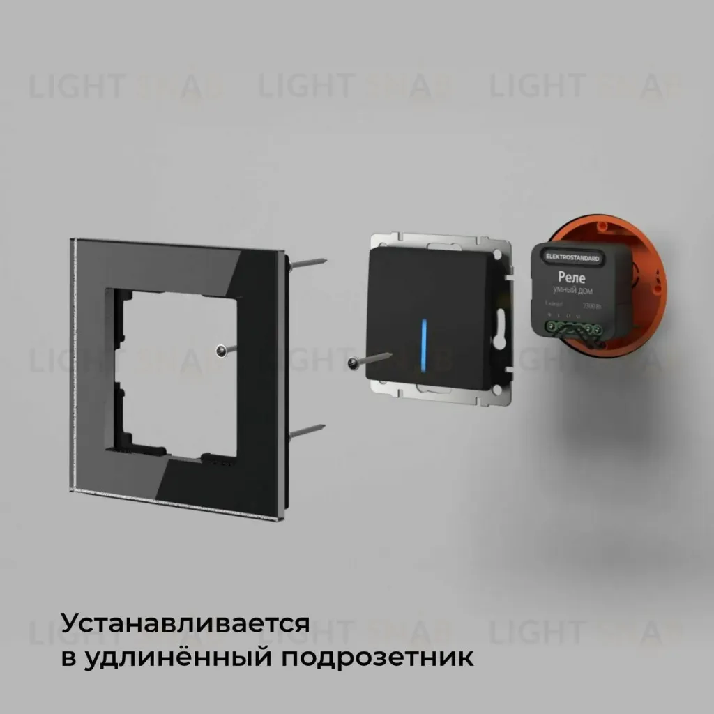 Умное двухканальное реле Elektrostandard 4690389185083 a059326 4690389185083