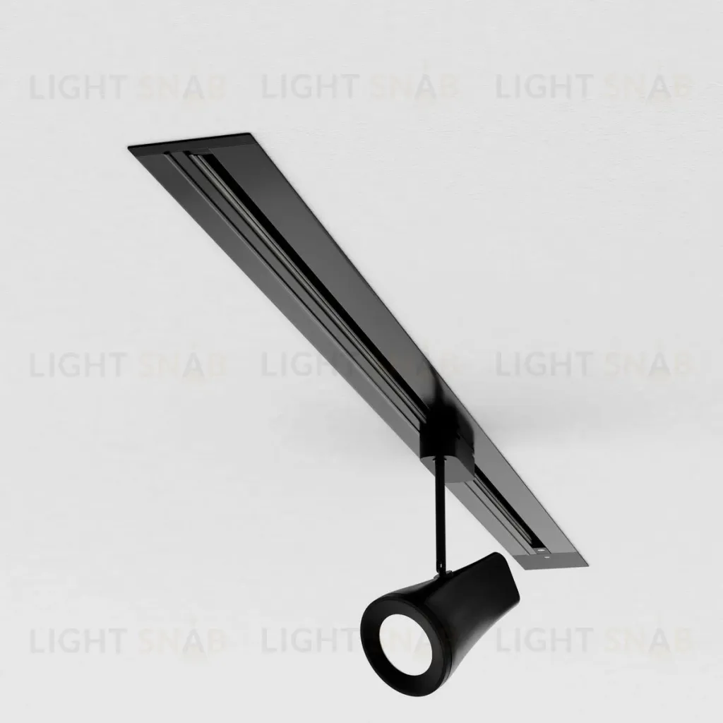 Встраиваемый однофазный шинопровод Elektrostandard Track Rail BK Recessed 4690389178528 a057091 4690389178528