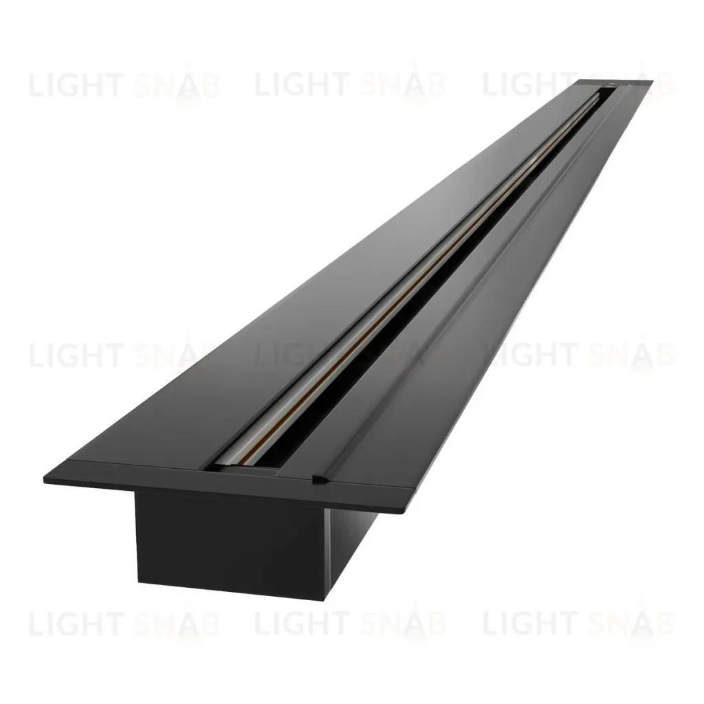 Встраиваемый однофазный шинопровод Elektrostandard Track Rail BK Recessed 4690389178528 a057091 4690389178528