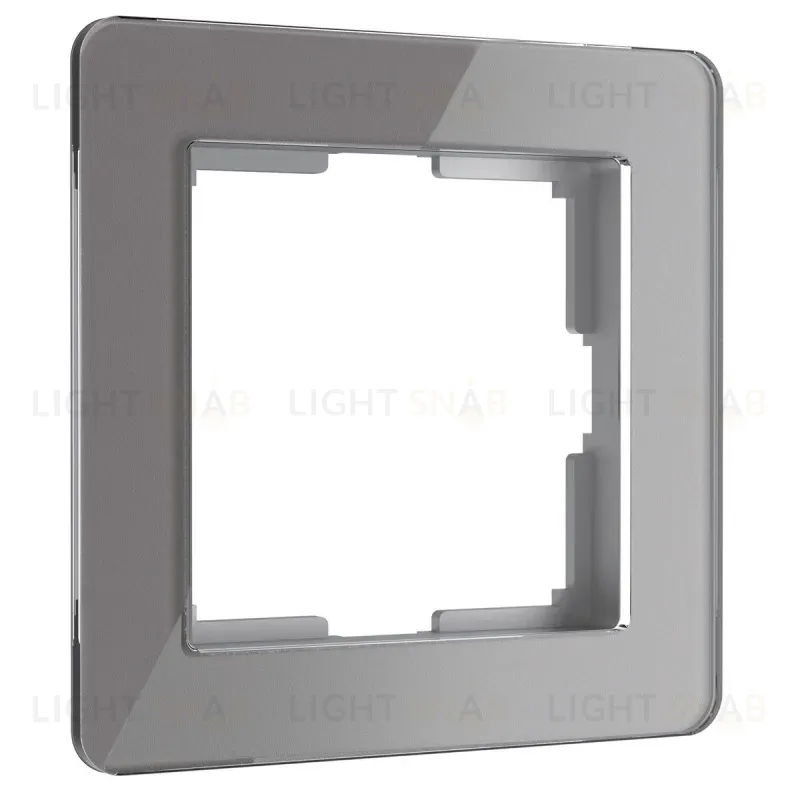 Рамка на 1 пост Werkel Acrylic графит 4690389184833 W0012704 4690389184833