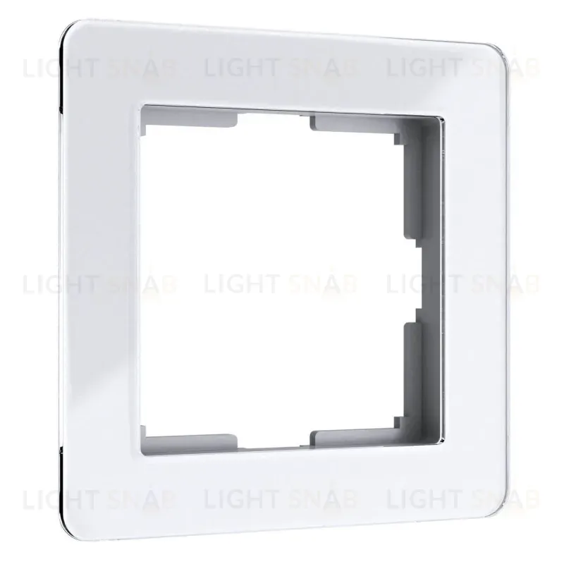 Рамка на 1 пост Werkel Acrylic белый 4690389184819 W0012701 4690389184819