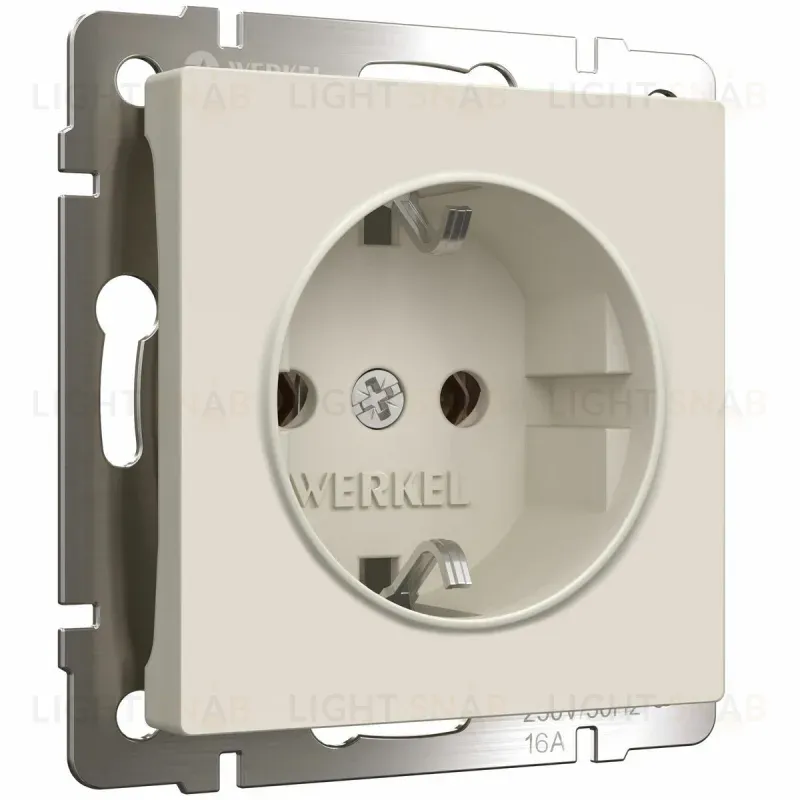 Розетка с заземлением Werkel 4690389184710 W1171062 4690389184710