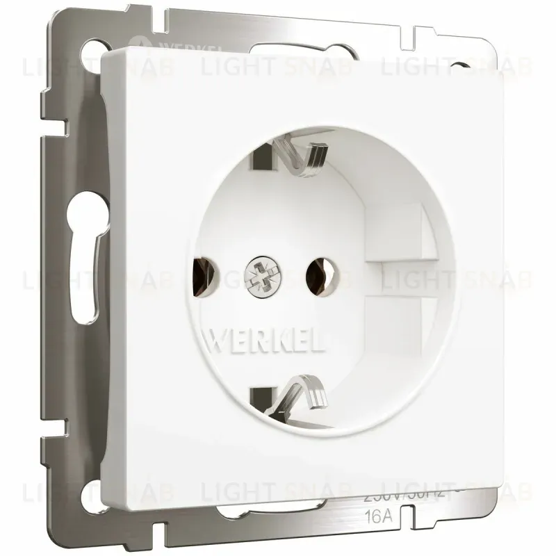 Розетка с заземлением Werkel 4690389184703 W1171061 4690389184703