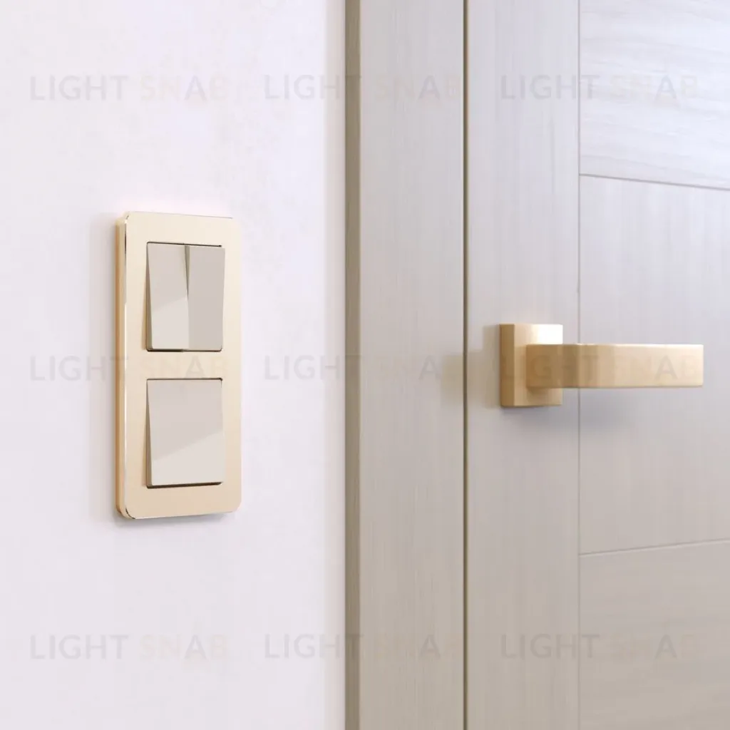 Рамка на 2 поста Werkel Platinum шампань 4690389184468 W0022611 4690389184468