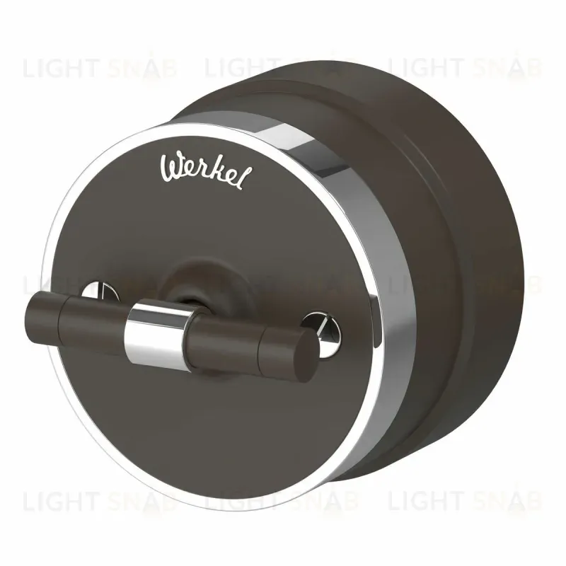 Переключатель одноклавишный Werkel Vintage 4690389174049 W5812052 4690389174049