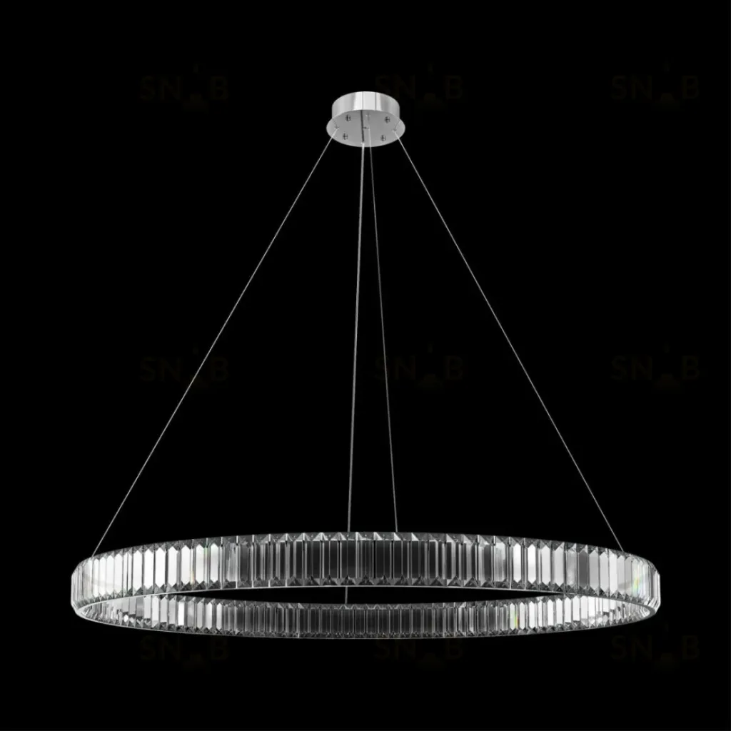 Подвесная люстра Loft IT Crystal ring 10135/1000 Chrome 10135/1000 Chrome