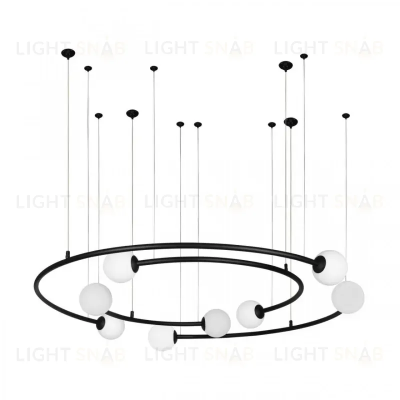 Подвесная люстра Loft IT Infinite 10155/1100 Black 10155/1100 Black