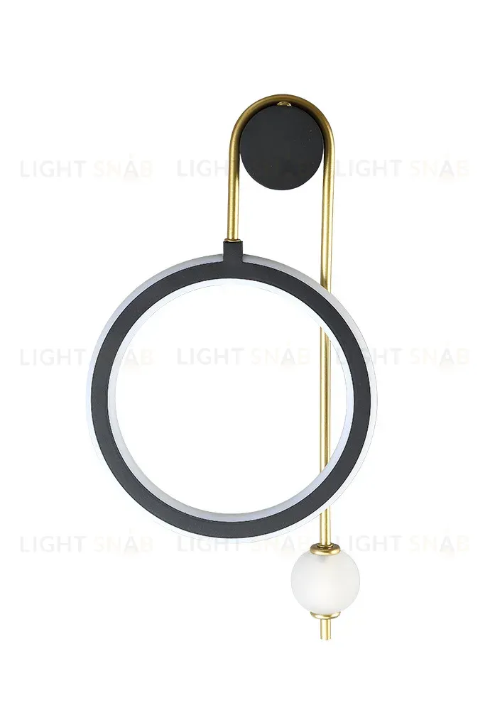 Бра Crystal lux CORIDA AP25W LED BLACK/GOLD CORIDA AP25W LED BLACK/GOLD