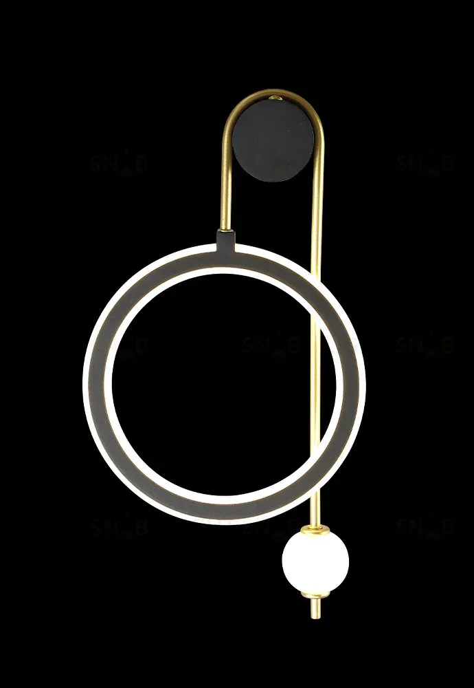 Бра Crystal lux CORIDA AP25W LED BLACK/GOLD CORIDA AP25W LED BLACK/GOLD