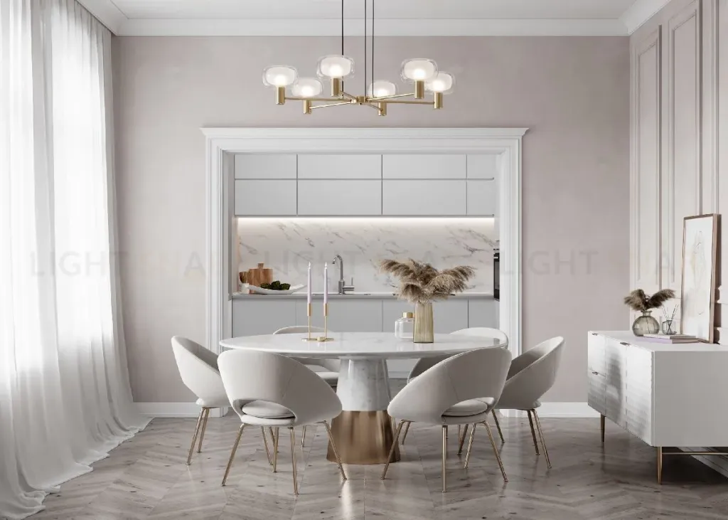 Подвесная люстра Maytoni Vision MOD411PL-06G MOD411PL-06G