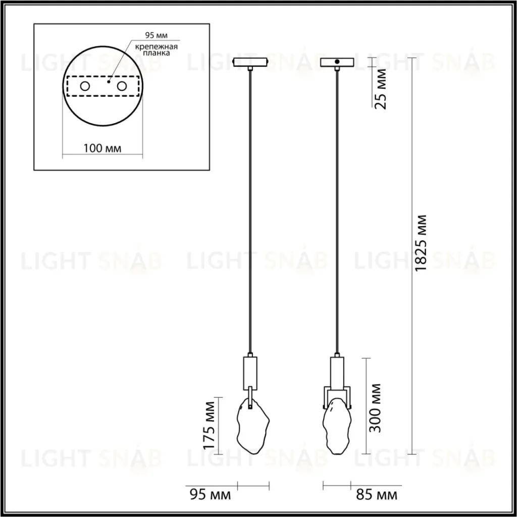Подвесной светильник Odeon Light Lia 4372/5L 4372/5L