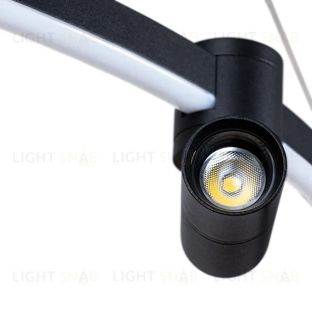 Подвесная люстра Arte Lamp Ring A2186SP-1BK A2186SP-1BK
