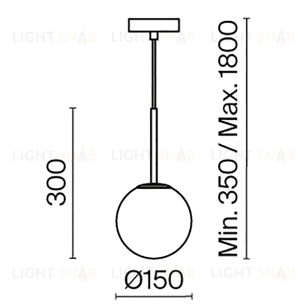 Подвесной светильник Maytoni Basic form MOD321PL-01W MOD321PL-01W