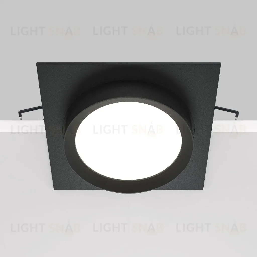 Встраиваемый светильник Maytoni Technical Hoop DL086-GX53-SQ-B DL086-GX53-SQ-B