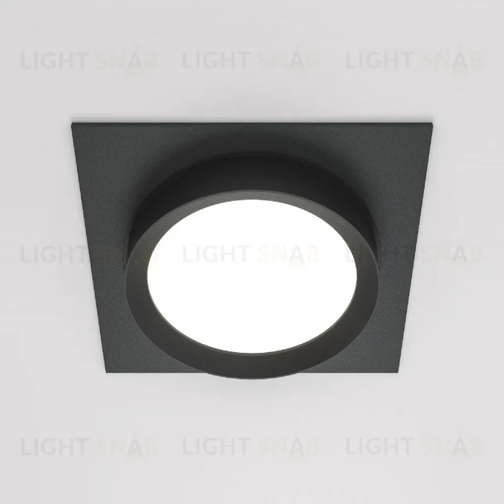 Встраиваемый светильник Maytoni Technical Hoop DL086-GX53-SQ-B DL086-GX53-SQ-B