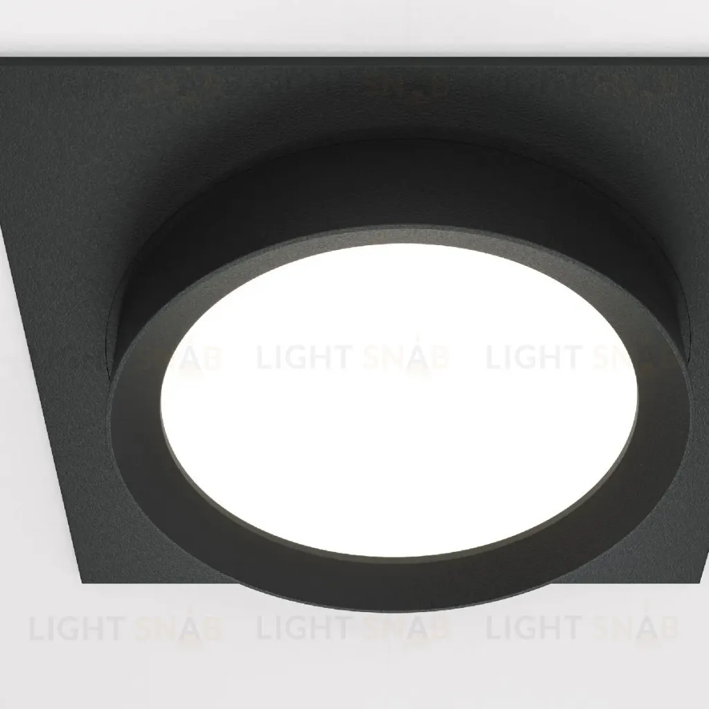 Встраиваемый светильник Maytoni Technical Hoop DL086-GX53-SQ-B DL086-GX53-SQ-B