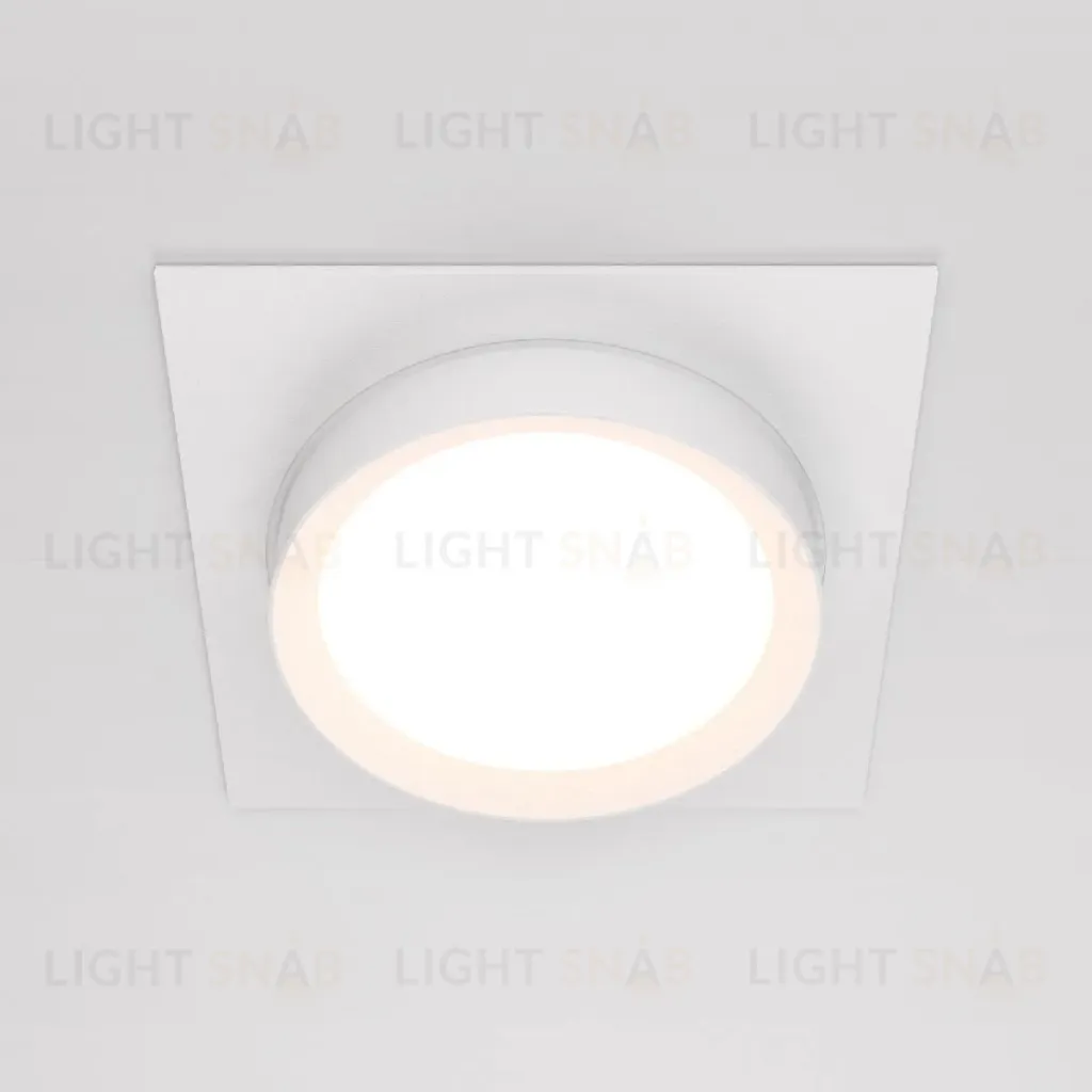 Встраиваемый светильник Maytoni Technical Hoop DL086-GX53-SQ-W DL086-GX53-SQ-W