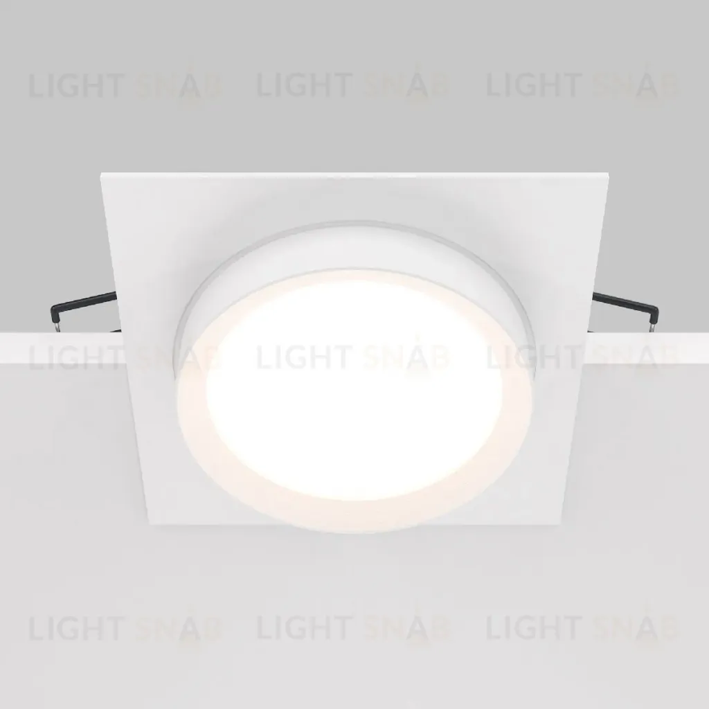 Встраиваемый светильник Maytoni Technical Hoop DL086-GX53-SQ-W DL086-GX53-SQ-W