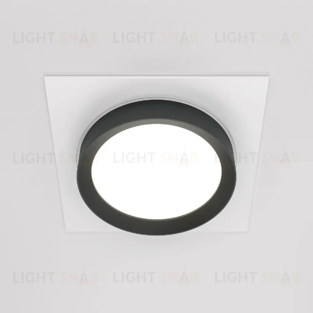 Встраиваемый светильник Maytoni Technical Hoop DL086-GX53-SQ-WB DL086-GX53-SQ-WB