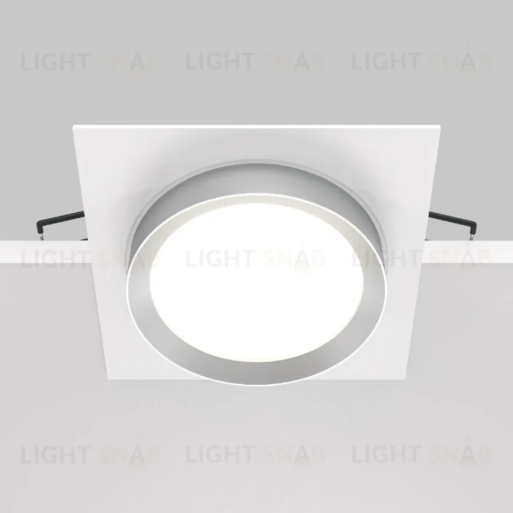 Встраиваемый светильник Maytoni Technical Hoop DL086-GX53-SQ-WS DL086-GX53-SQ-WS