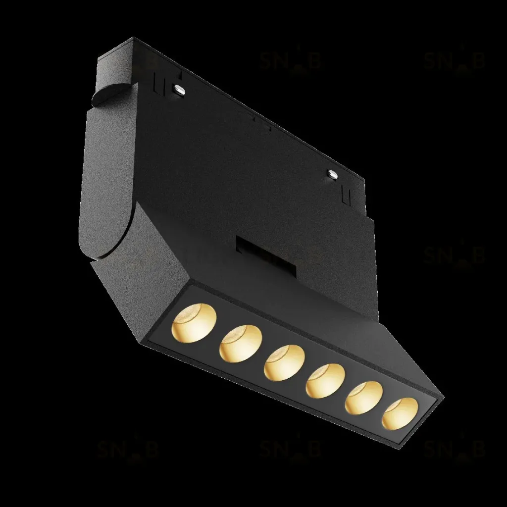 Трековый светодиодный светильник Maytoni Technical Points rot TR033-4-6W3K-M-DS-B TR033-4-6W3K-M-DS-B