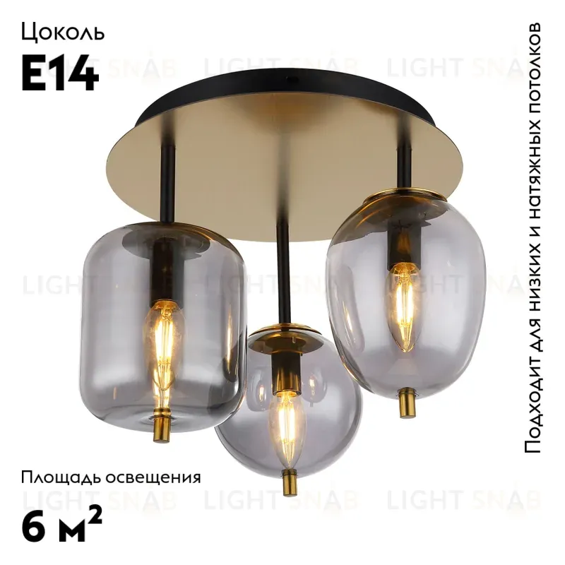 Потолочная люстра Lussole LSP-8730 LSP-8730