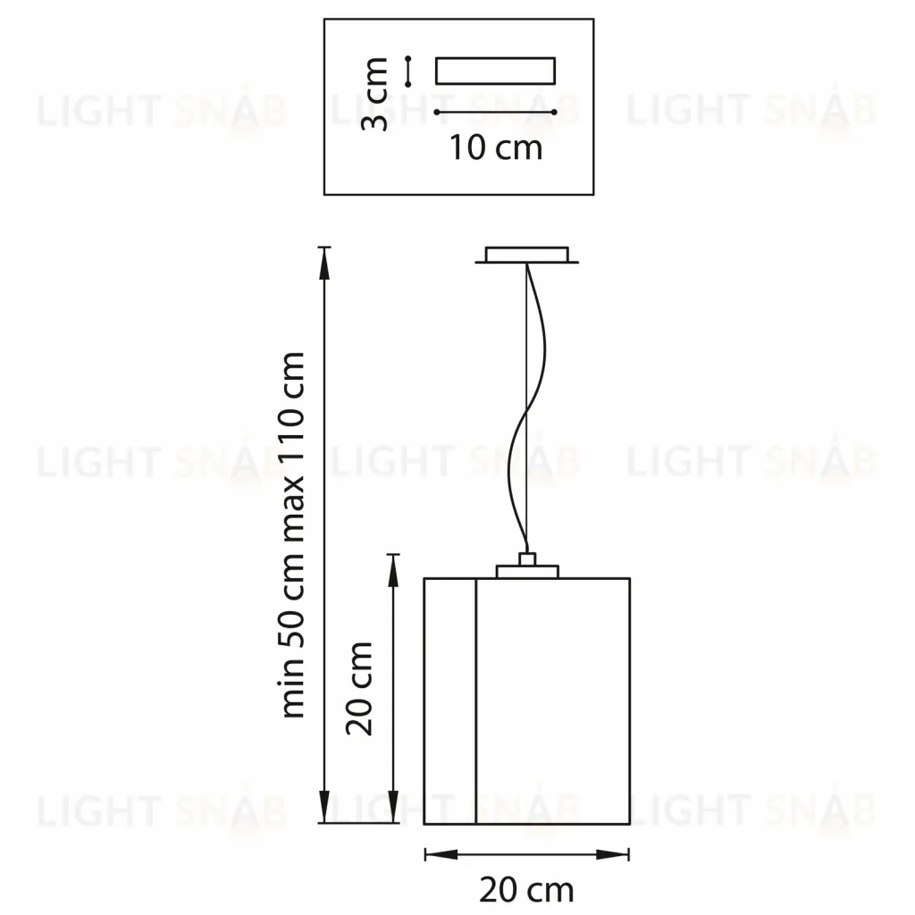 Подвесной светильник Lightstar Nubi 802117 802117