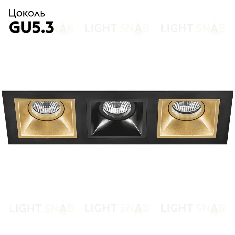 Встраиваемый светильник Lightstar Domino D537030703 (214537+214503+214507+214503) D537030703