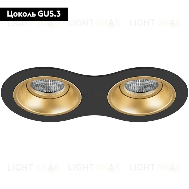 Встраиваемый светильник Lightstar Domino D6270303 (214627+214603+214603) D6270303