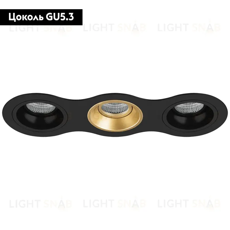 Встраиваемый светильник Lightstar Domino D637070307 (214637+214607+214603+214607) D637070307