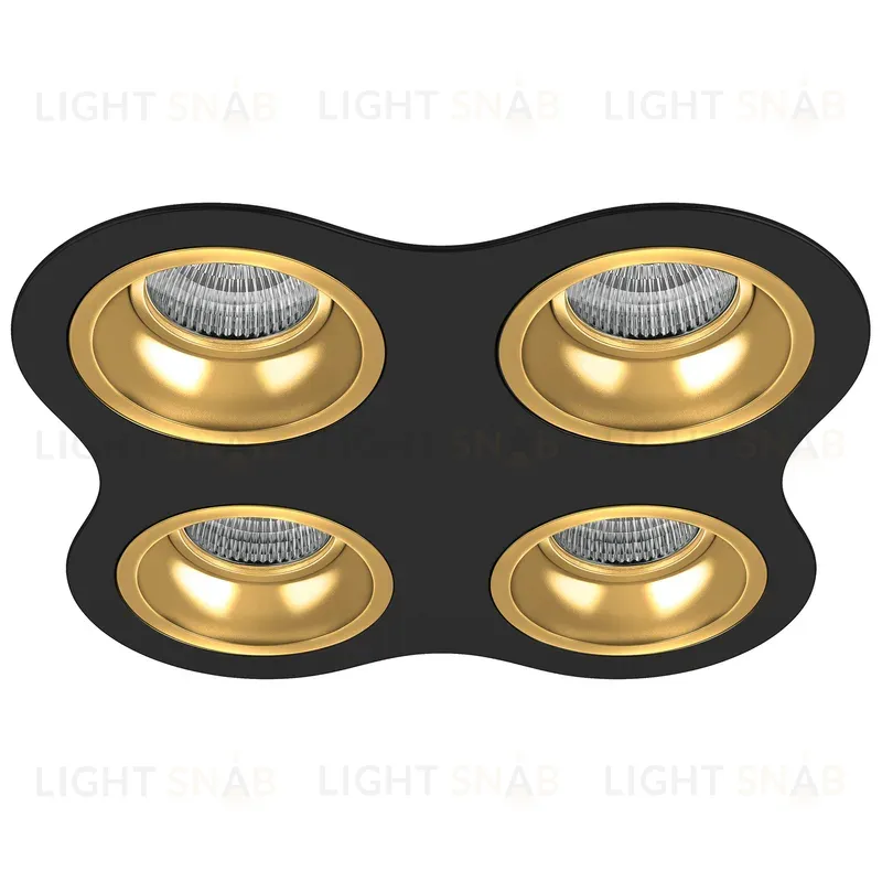 Встраиваемый светильник Lightstar Domino D64703030303 (214647+214603+214603+214603+214603) D64703030303