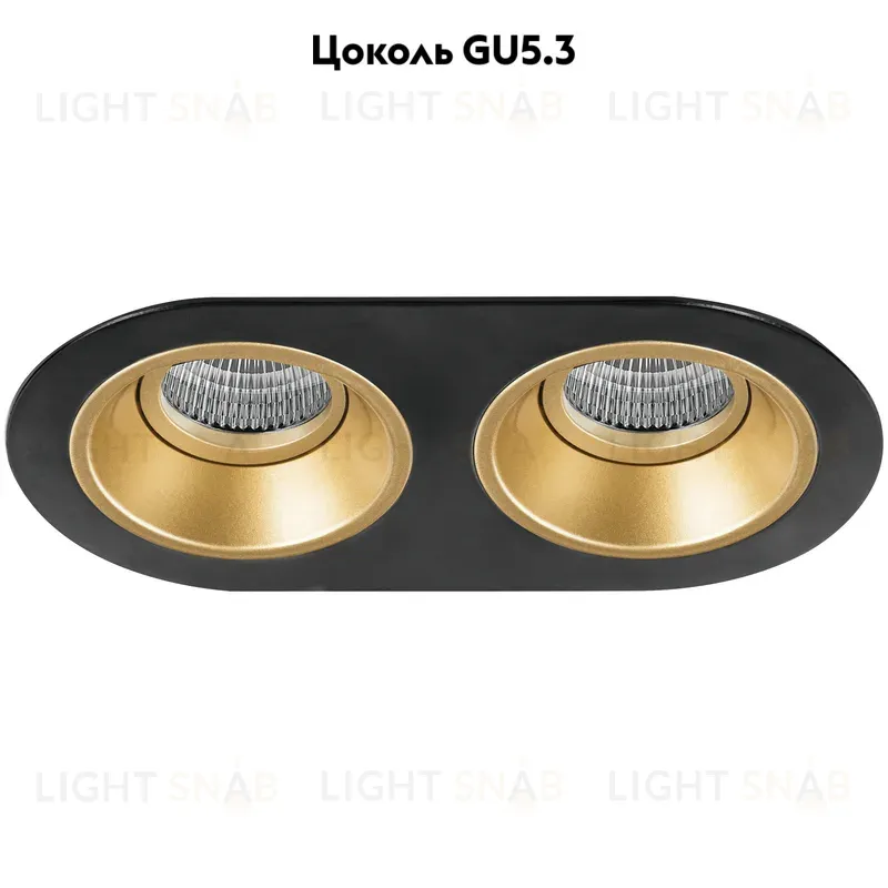 Встраиваемый светильник Lightstar Domino D6570303 (214657+214603+214603) D6570303