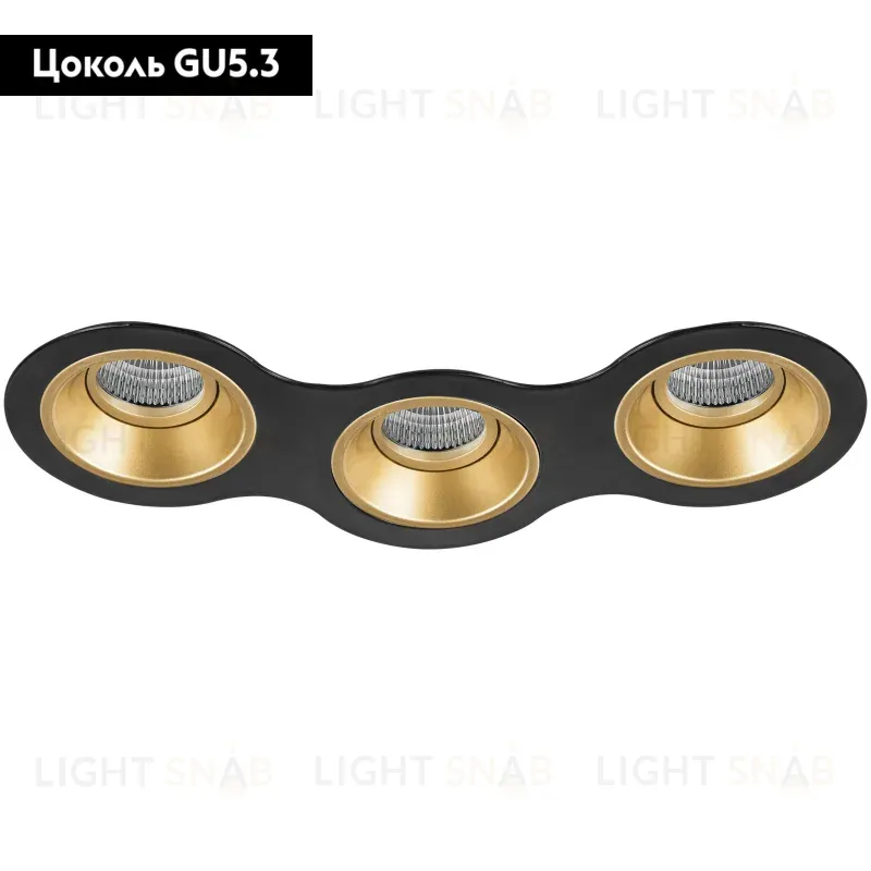 Встраиваемый светильник Lightstar Domino D697030303 (214697+214603+214603+214603) D697030303