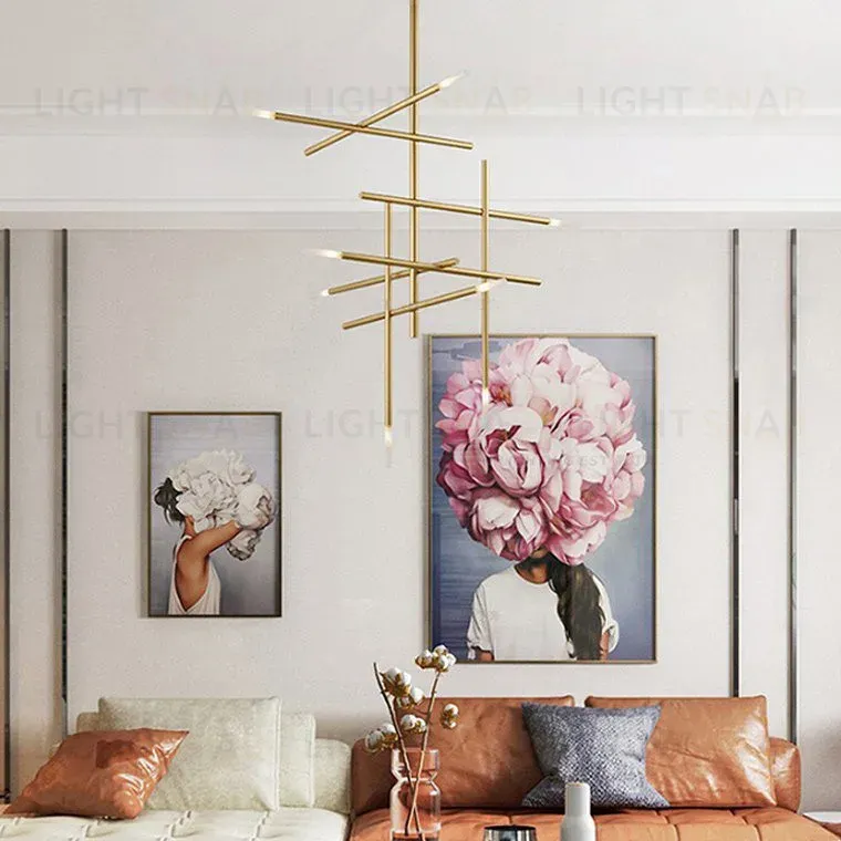 Люстра на штанге ImperiumLoft Traverse 141096-26 141096-26