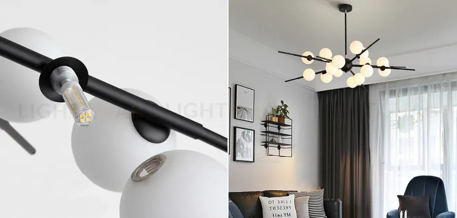 Люстра на штанге ImperiumLoft Cherry Bomb 148017-22 148017-22