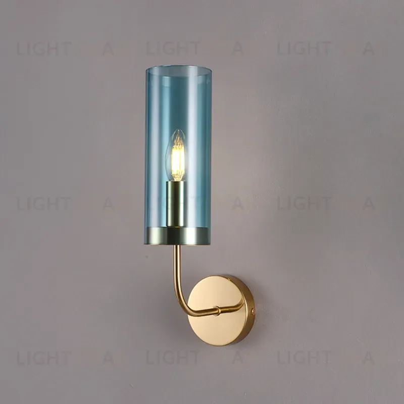 Бра ImperiumLoft Agne Blue Glass Tube 100322-22 100322-22