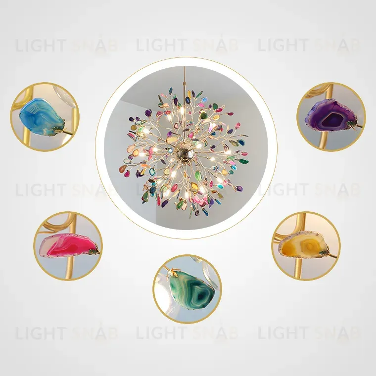 Подвесная люстра ImperiumLoft Agate 193384-23 193384-23