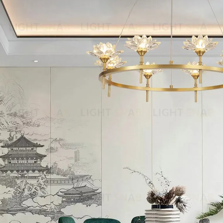 Подвесная люстра ImperiumLoft Lotos 203933-26 203933-26